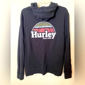 Black thermal Hurley Hoodie